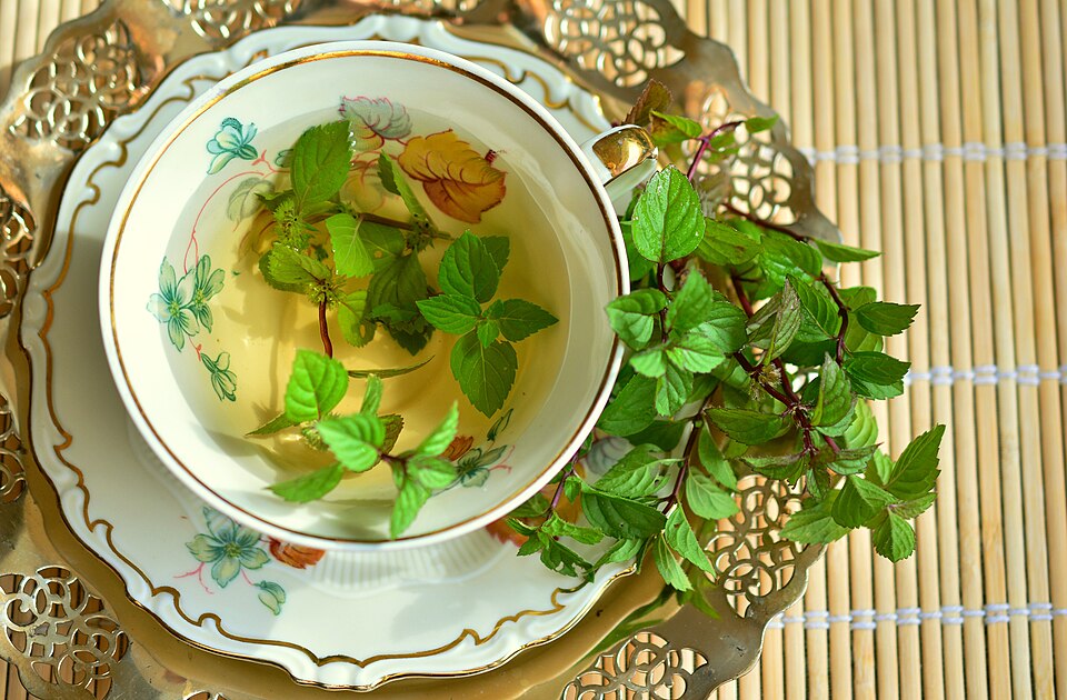 Peppermint tea from Various